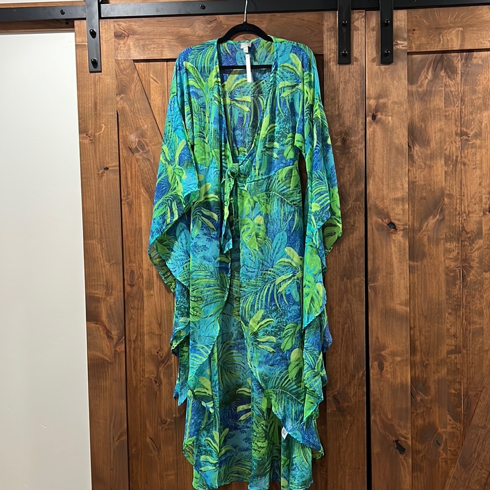 Jlo Inspired ASOS swimsuit cover up